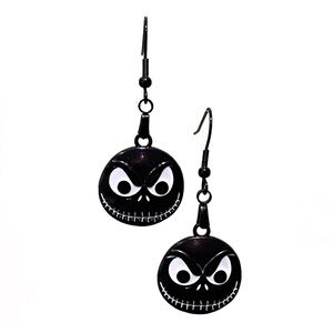 NEW Nightmare Before Christmas Jack Skellington Dangle Earrings